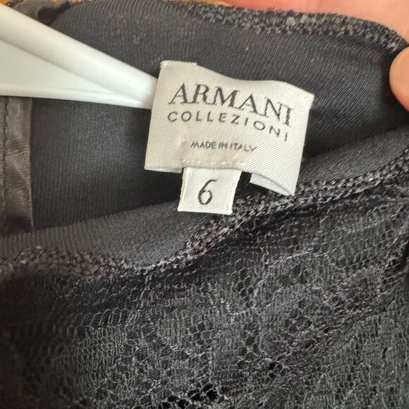 Vintage Armani Collezioni Blouse Size 6 - Picture 2 of 4
